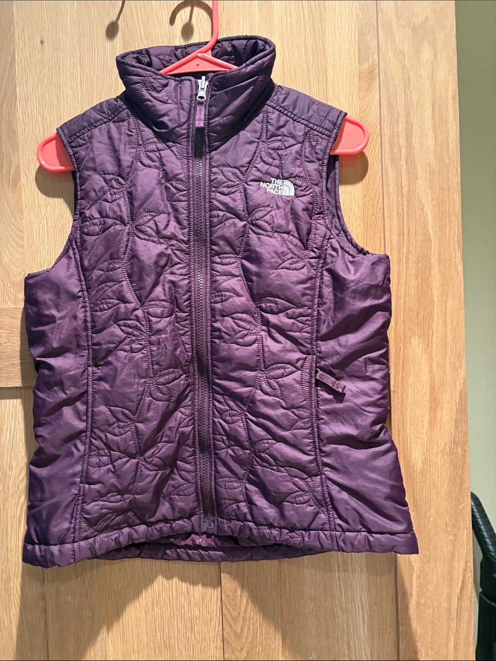 The North Face Plum Quilted Vest